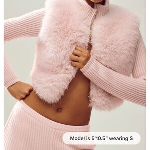 Alo Faux Fur Cashmere Northstar Fullzip